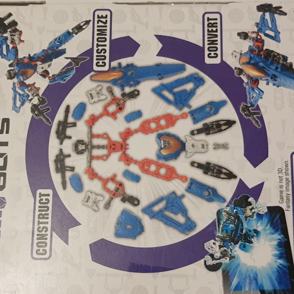 Transformers Construct-Bots Thundercracker 41 PIECES SEALED - Picture 10 of 16